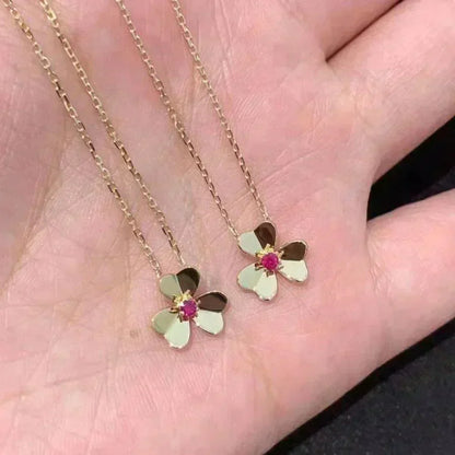 [⭐Corinne]FRIVOLE GOLD FLOWER NECKLACE