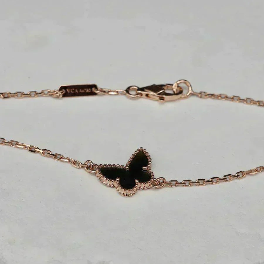 [⭐Corinne]BUTTERFLY ONYX  BUTTERFLY BRACELET