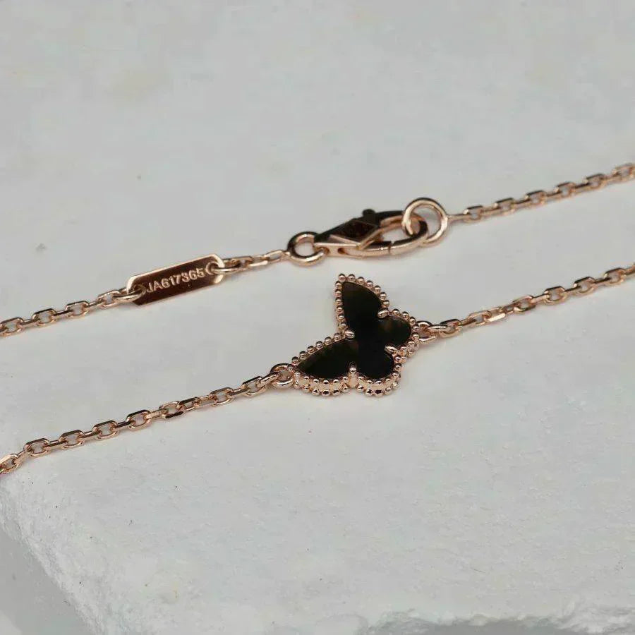 [⭐Corinne]BUTTERFLY ONYX  BUTTERFLY BRACELET