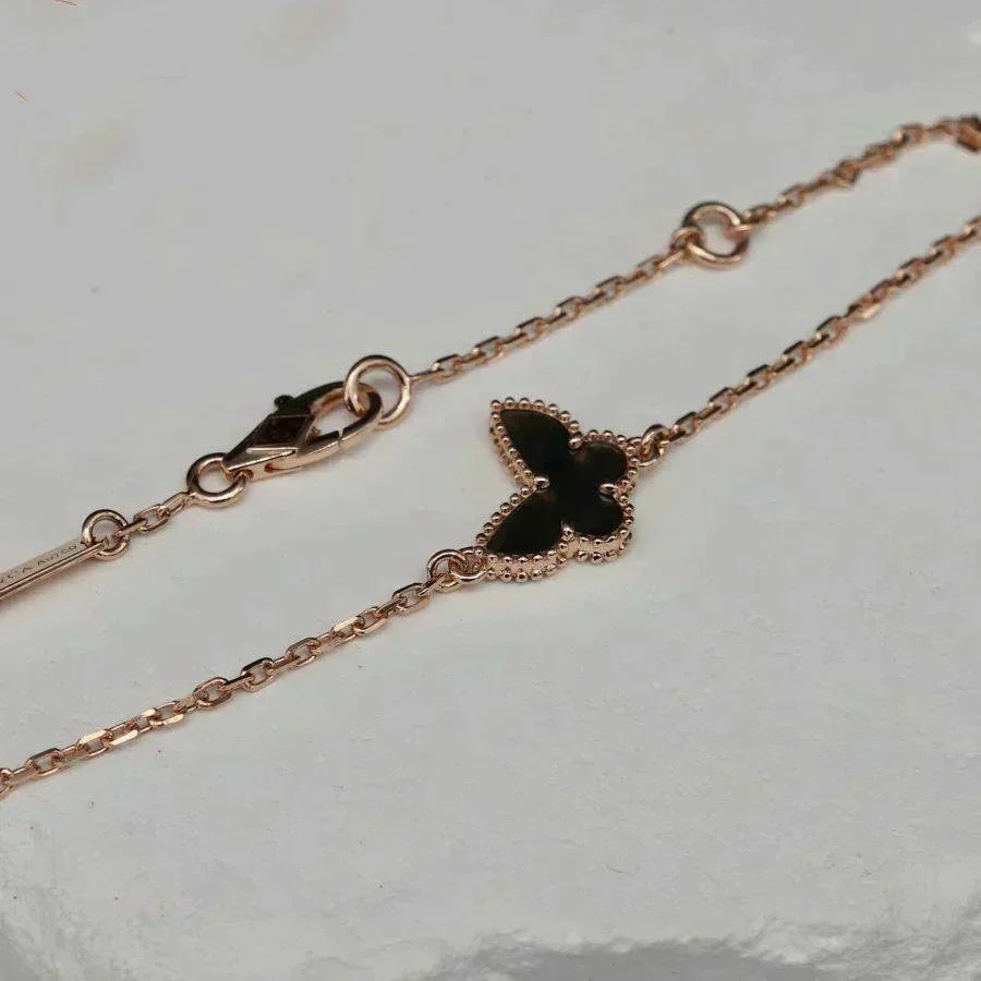 [⭐Corinne]BUTTERFLY ONYX  BUTTERFLY BRACELET