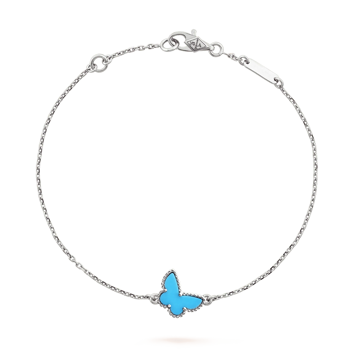 [⭐Corinne]BUTTERFLY TURQUOISE BUTTERFLY BRACELET SILVER