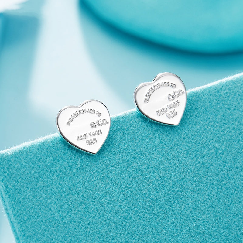 [Corinne]RETURN TO TIF LOVE SILVER EARRINGS