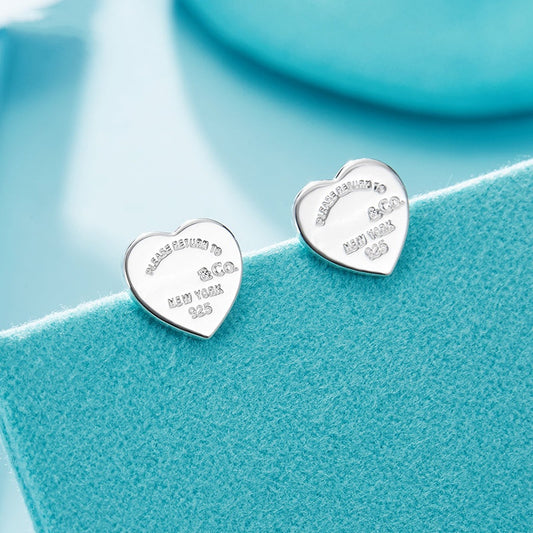[Corinne]RETURN TO TIF LOVE SILVER EARRINGS
