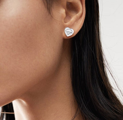[Corinne]RETURN TO TIF LOVE SILVER EARRINGS