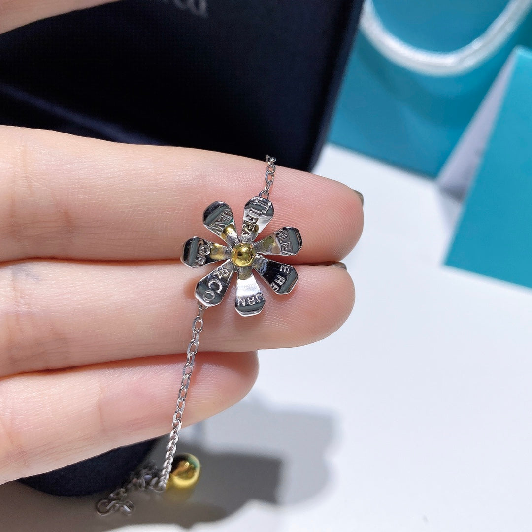 [Corinne]FLOWER RETURN TO TIF BRACELET