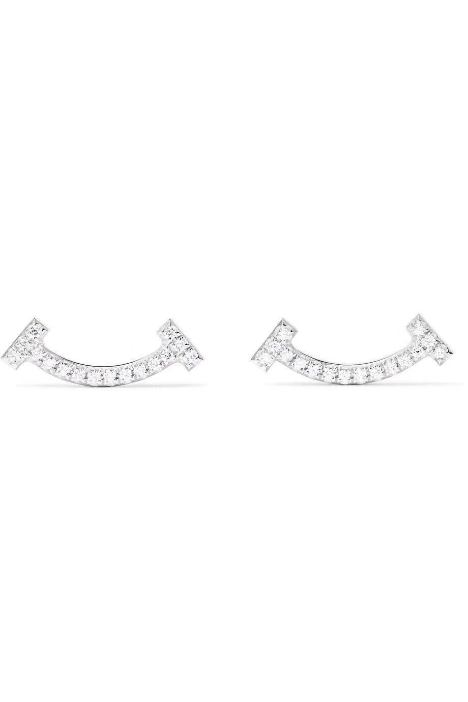 [Corinne]SMILE DIAMOND EARRINGS