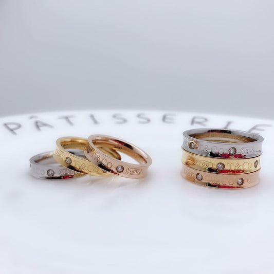 [Corinne]DOUBLE DIAMOND RING