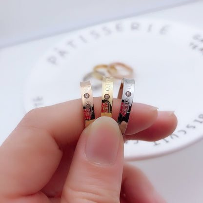 [Corinne]DOUBLE DIAMOND RING