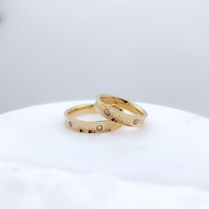 [Corinne]DOUBLE DIAMOND RING