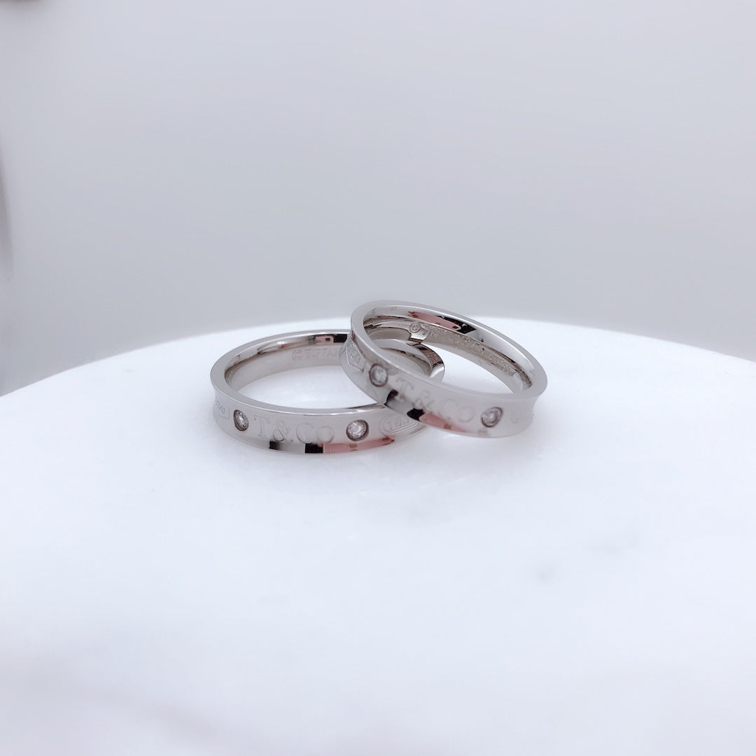 [Corinne]DOUBLE DIAMOND RING