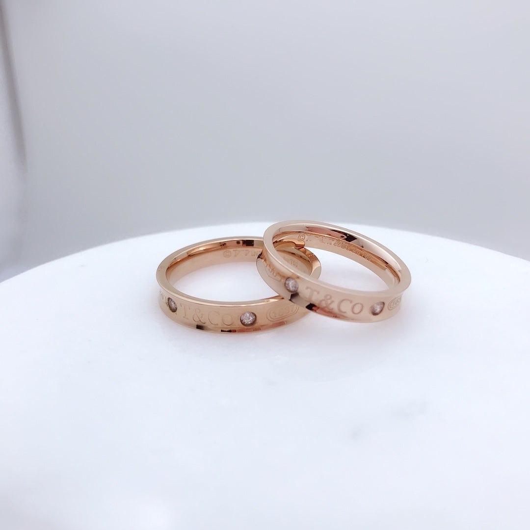 [Corinne]DOUBLE DIAMOND RING