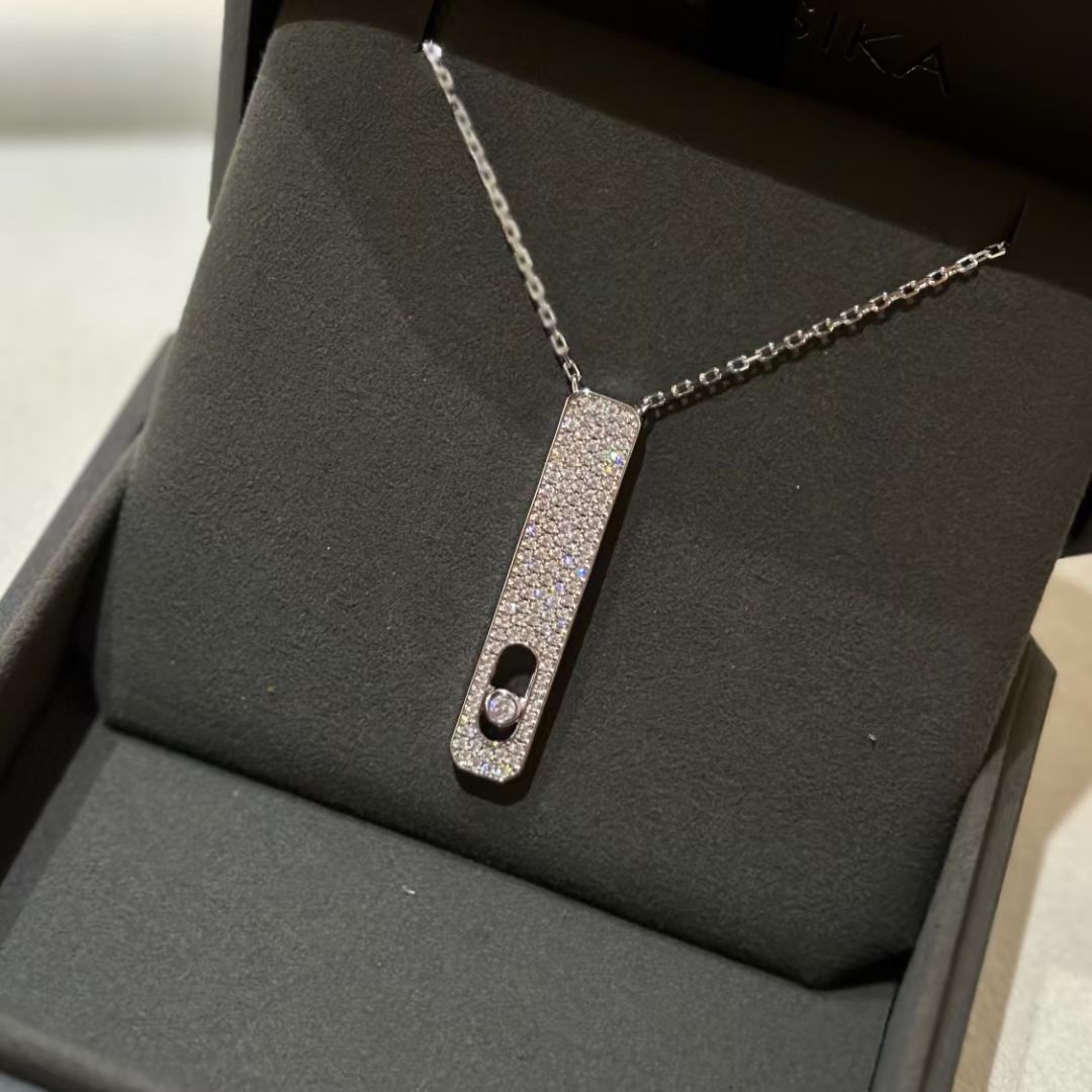 [⭐Corinne]MY FIRST DIAMOND PAVED NECKLACE