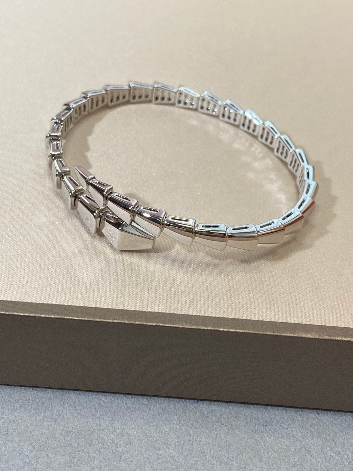 [⭐Corinne]SERPENTI VIPER SILVER BRACELET