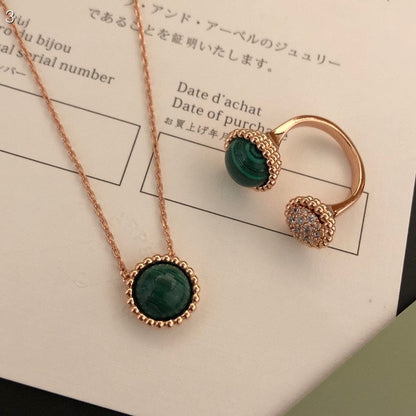 [⭐Corinne]PERLEE COULEURS DIAMOND ROSE GOLD BETWEEN THE FINGER RING