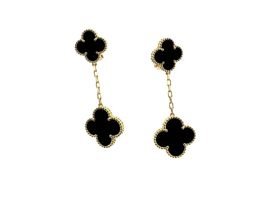 [⭐Corinne]CLOVER 2 MOTIFS  EARRINGS (MULTIPLE CHOICESC